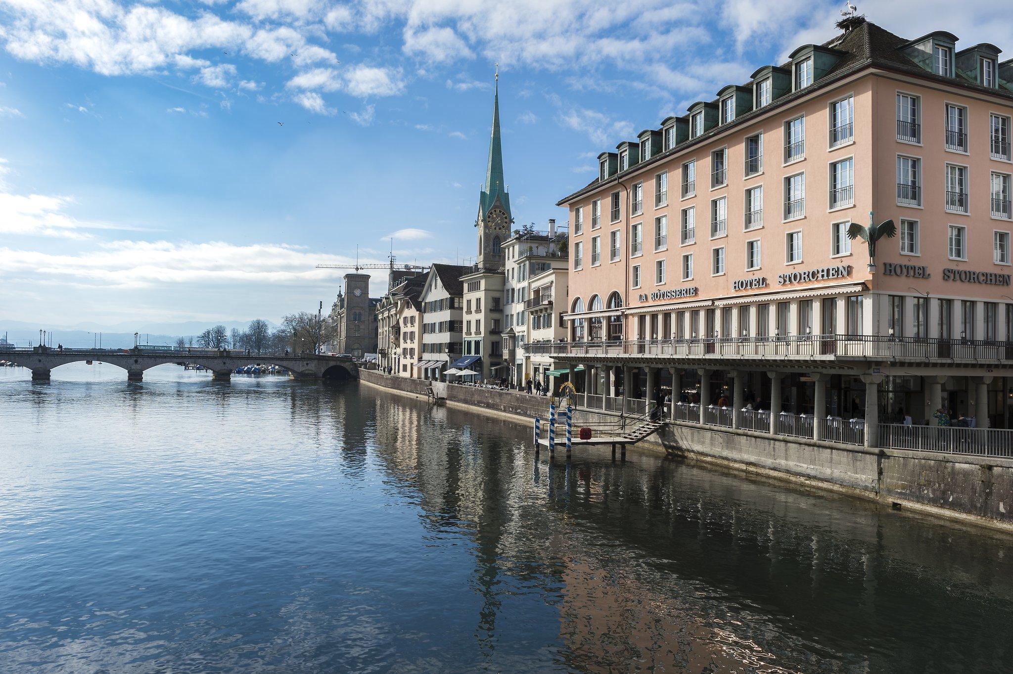 Storchen Zuerich - Lifestyle Boutique Hotel Экстерьер фото