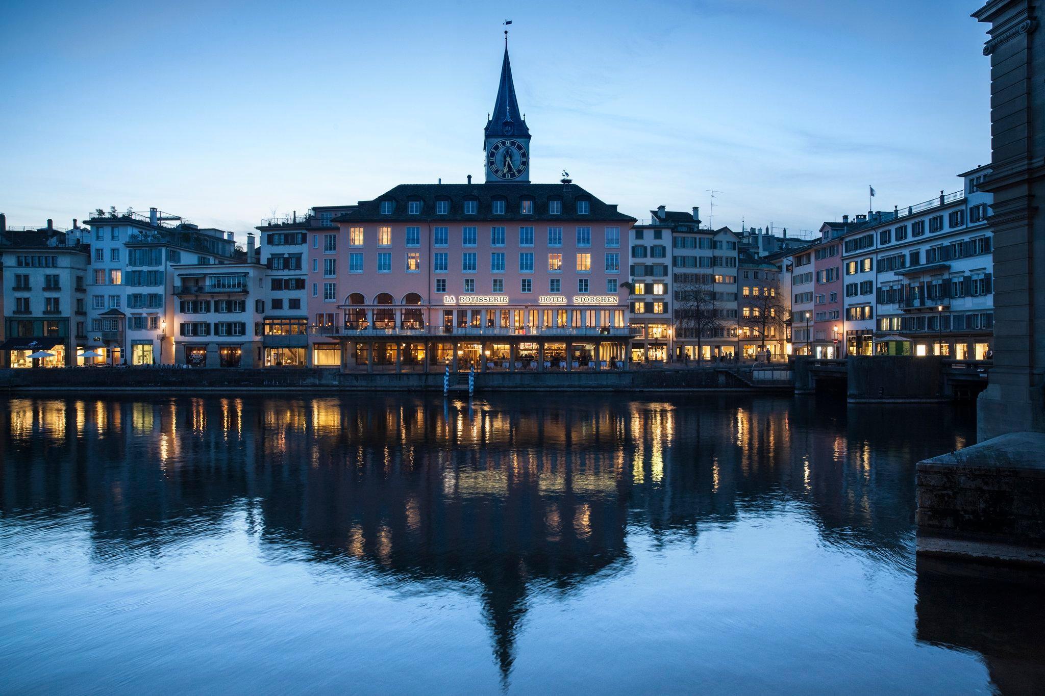 Storchen Zuerich - Lifestyle Boutique Hotel Экстерьер фото