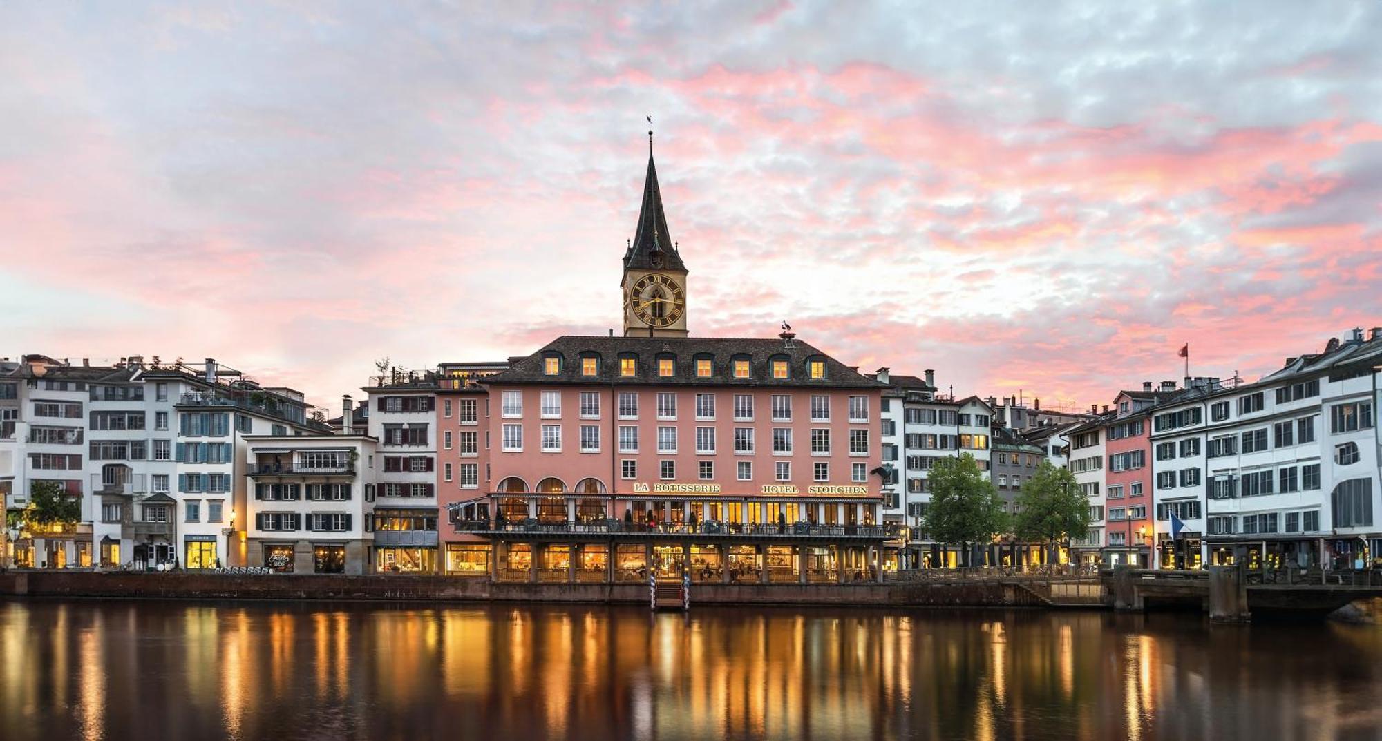 Storchen Zuerich - Lifestyle Boutique Hotel Экстерьер фото